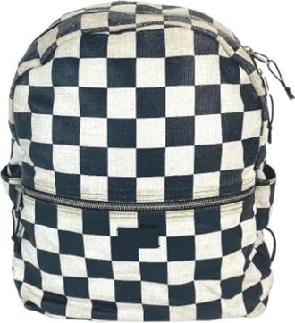 Saint Laurent Pre-owned Leather backpacks - Dames - Vintage Rugzakken - Beige - ONE Size - Vintage