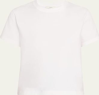 Vince Short-Sleeve Pima Cotton Crewneck T-Shirt