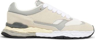 Miharayasuhiro George low-top suede sneakers - women - Rubber/Fabric/Suede - 36 - Neutrals