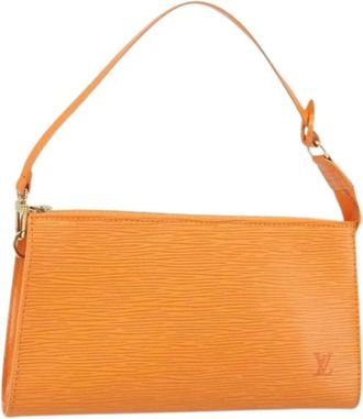 Louis Vuitton Pre-owned Shoulder Bags, female, Orange, Size: ONE SIZE Pre-owned Vintage Epi Accessory Pouch