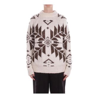 Blugirl Dames, Truien, Veelkleurig, Maat: XS Wol