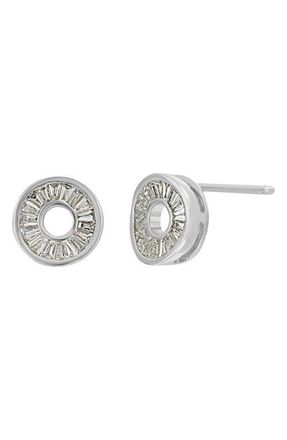 Bony Levy Circle of Life Diamond Stud Earrings in White Gold at Nordstrom