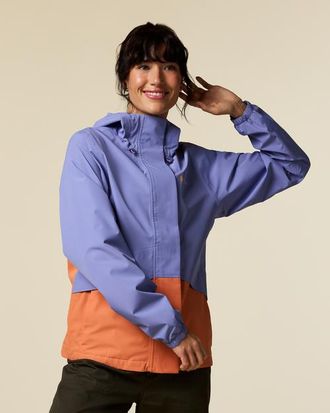 Cotopaxi Rayu Rain Jacket - Womens in Aster And Grapefruit at Nordstrom, Size Xx-Small
