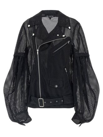 Comme Des Gar&ccedil;ons Polyester Biker Mens Jacket