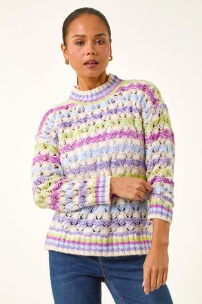 Roman Stripe Knit Jumper