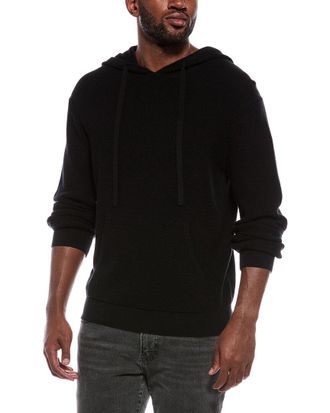 ATM Anthony Thomas Melillo Waffle Cashmere-Blend Hoodie