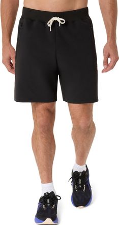 Asics Trainingsshorts ASICS HERITAGE 7IN SHORT, Damen, Gr. XXL, N-Gr, performance schwarz, Obermaterial: 65% Baumwolle, 28% Polyester, 7% Elasthan, Hosen Tr