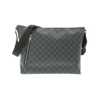 Louis Vuitton Pre-owned Cross Body Bags, female, Black, Size: ONE SIZE Pre-owned Damier Graphite Mick Shoulder Bag