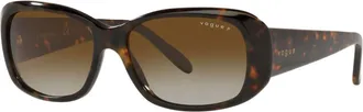 Vogue Eyewear Womens Vo2606-S Sunglasses In Tortoise (Polarized Brown)