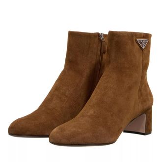 Prada Boots & Ankle Boots - Triangle Ankle Boot - brown - Boots & Ankle Boots for ladies
