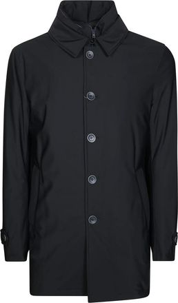 Herno Waterdichte Washington Jas - Heren - Mantel - Blauw - 3XL - Jassen