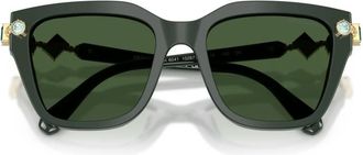 Swarovski Occhiali da sole - Dames - Zonnebrillen - Groen - 53 MM - Accessoires