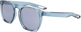 Nike Flat Spot Zonnebrillen - unisex - Zonnebrillen - Blauw - 52 MM - Accessoires