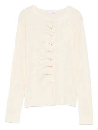 Suncoo Gamira button-up cardigan - women - Wool/Polyester/Acrylic - 1 - Neutrals