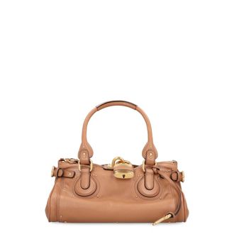 Chlo&eacute; Camel Leather Paddington Shoulder Bag