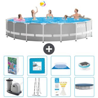 Intex Piscina Prism Frame Redonda - 549x122 Cm - 9-piezas S674