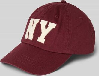 Polo Ralph Lauren Basecap mit Stitching in Bordeaux, Größe 1