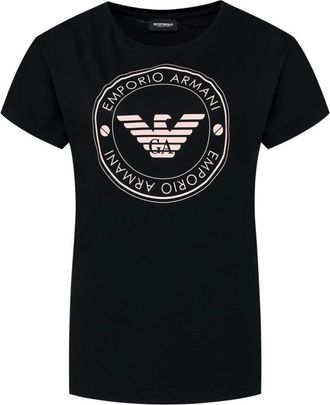 Emporio Armani Donna, Top, Nero, S, new