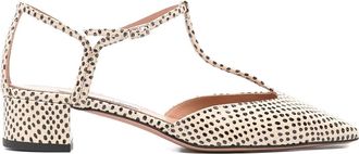 Aquazzura Sorbonne Bambi Snake Print Pump 35
