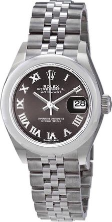 Rolex Lady Datejust Automatic Grey Dial Ladies Jubilee Watch 279160GYRJ
