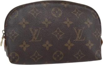 Louis Vuitton Pre-owned Clutches, female, Brown, Size: ONE SIZE Pre-owned Canvas Clutch