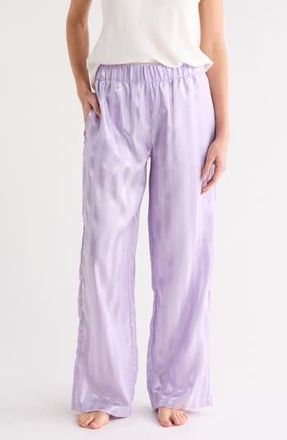 Yogalicious Straight Leg Lounge Pants in Lilac Dream at Nordstrom Rack, Size Xx-Large