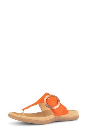 Gabor Flip Flop in Pumpkin at Nordstrom, Size 10.5-11Us
