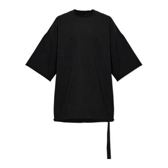 Rick Owens Heren, Tops, Zwart, Maat: ONE Size Katoen