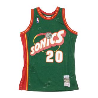 Mitchell & Ness Sportswear, male, Green, Size: S Seattle Supersonics Basketball Tank Top