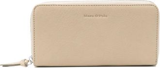 Marc O'Polo Finja zip-around leather wallet - Neutrals