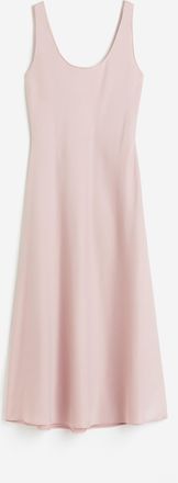 H&M &Auml;rmelloses Kleid - Pink