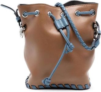 Fendi Pre-owned Bucket Bags, female, Brown, Size: ONE SIZE Pre-owned Bucket Bag