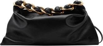 Burberry Small Swan Smooth Leather Shoulder Bag