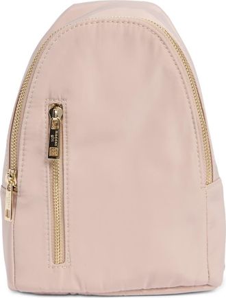Madden Girl Recycled Polyester Sling Bag in Taupe Blush at Nordstrom Rack