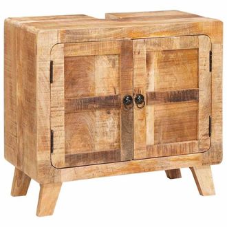 Berkfield Home Bathroom Cabinet with Shelf with Storage with Door Brown