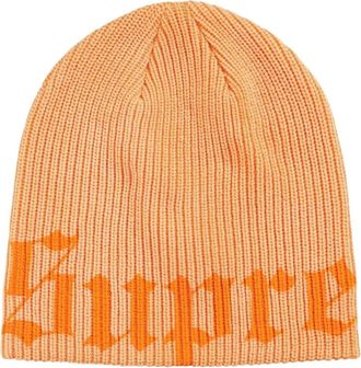 SUPREME SS26 Old English Printed Beanie Light Orange SUP-SS26-1007-LHTORG