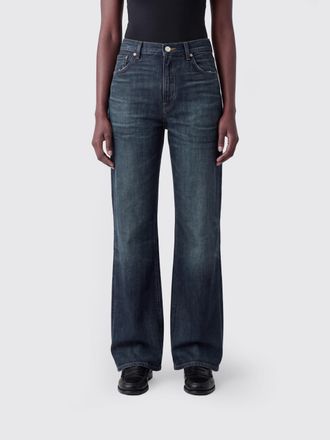 Haikure Korea High-Waisted Wide-Leg Cotton Denim Jeans