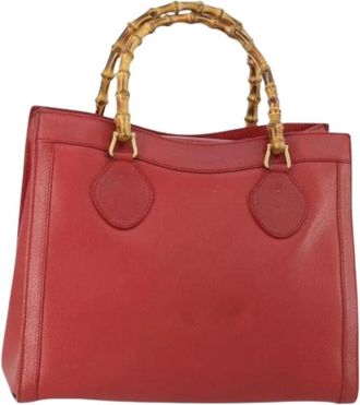 Gucci Pre-owned Handbags, female, Red, Size: ONE SIZE Pre-owned Hand Bag