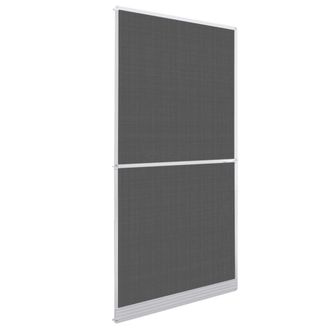 Berkfield Home White Hinged Insect Screen for Doors 100 x 215 cm