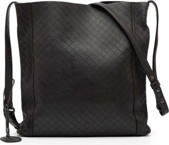 Bottega Veneta Pre-owned Bottega Veneta Leather Intrecciomirage Crossbody Ladies B00743148R