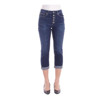 Dondup Koons Jeans - female - Dondup - Cropped Jeans - Blue - W30 - Jeans