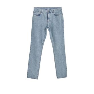 Moschino Straight Fit Jeans, male, Blue, 2XL, Blue Basic Jeans with Relaxed Fit