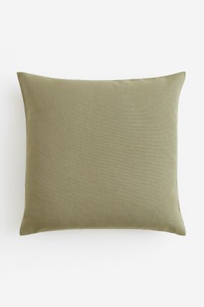 H&M Kissenh&uuml;lle aus Baumwollcanvas - Green