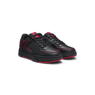 HUGO BOSS x RB bull-motif sneakers with faux leather