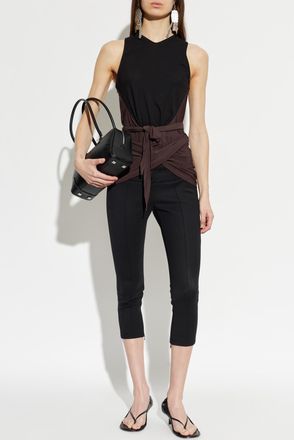 Christophe Lemaire Asymmetric Top, Womens, Brown