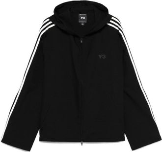 Yohji Yamamoto Zwart bovenkleding Jw 7354 - Heren - Vesten met rits - Zwart - S - Hoodies & sweatvesten