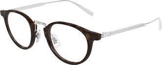 Dunhill Pantos Montuur - unisex - Brillen - Blauw - 48 MM - Accessoires