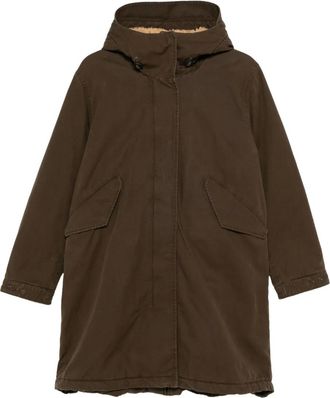 Aspesi Parka con cappuccio - Verde