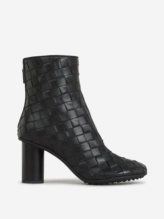 Bottega Veneta Intrecciato Leather Boots