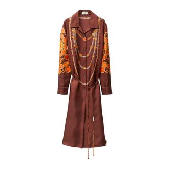 Versace Donna, Abiti, Marrone, M, new